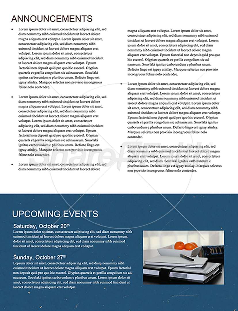 Fall Family Festival: Newsletter