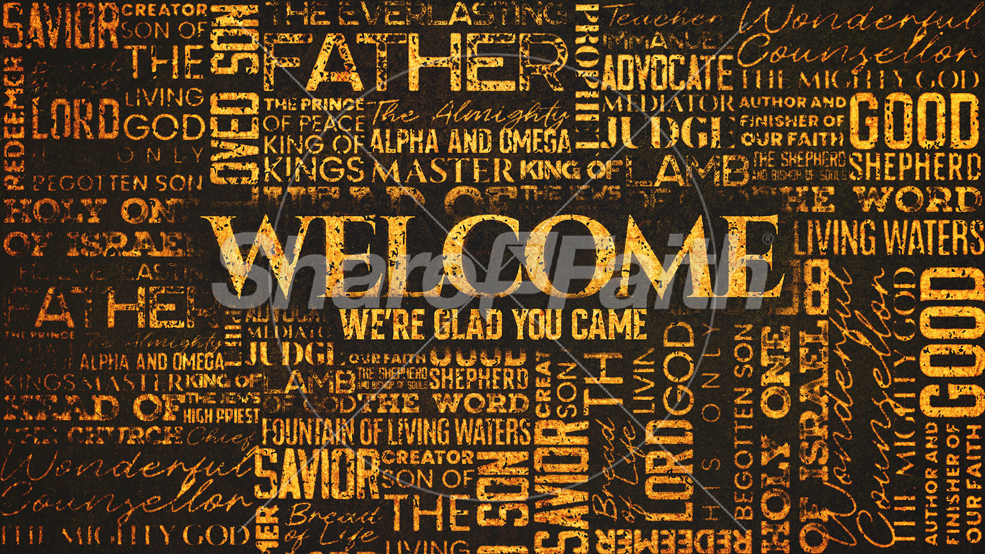 Jesus Name Above All Names: Title Graphics