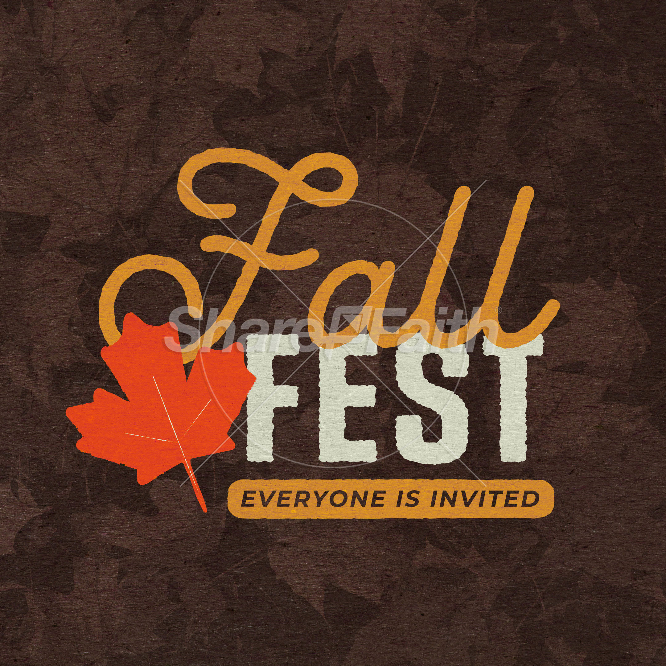 Fall Fest: Social Media Graphic