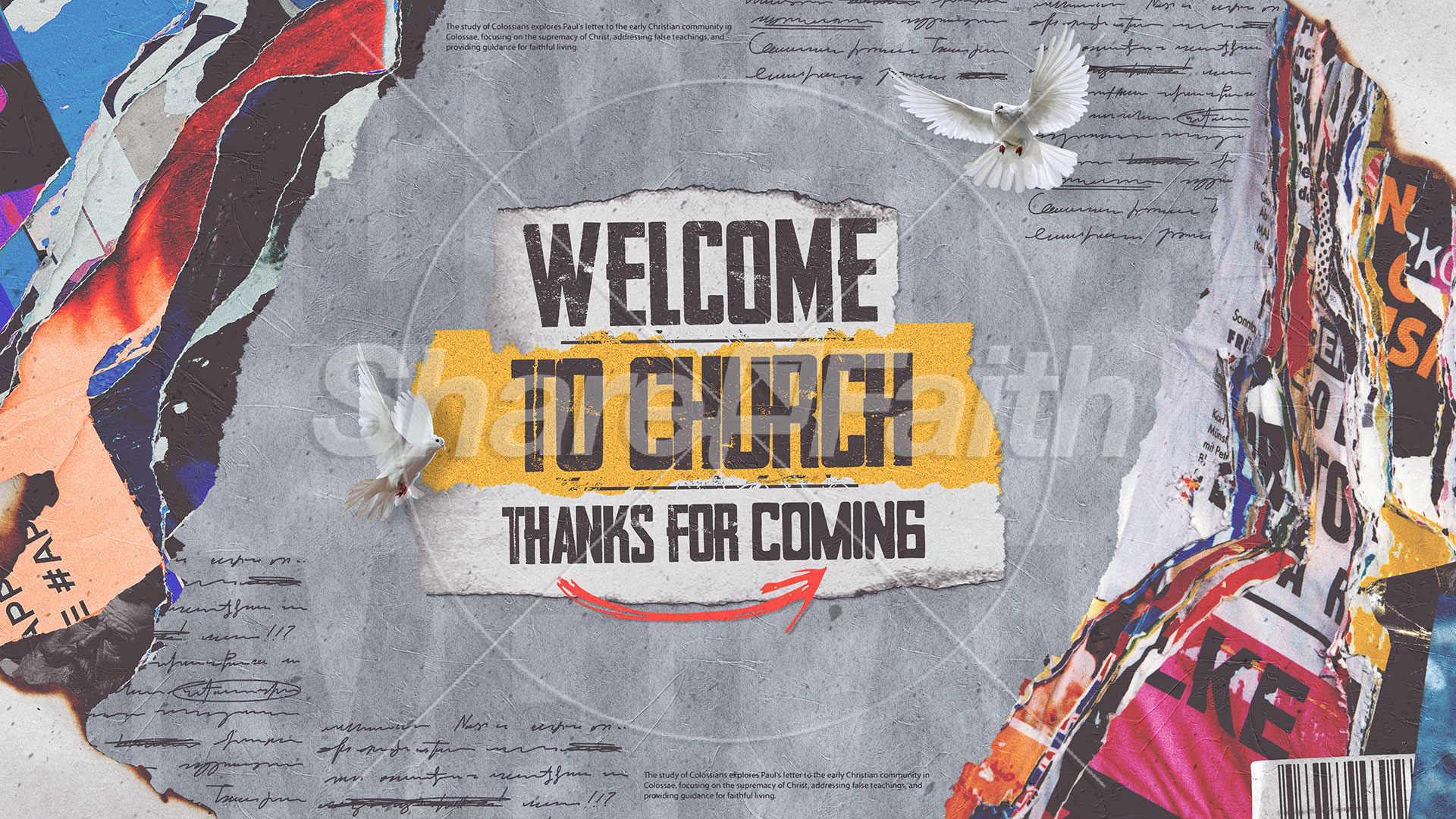 Christ Over All: Title Graphics