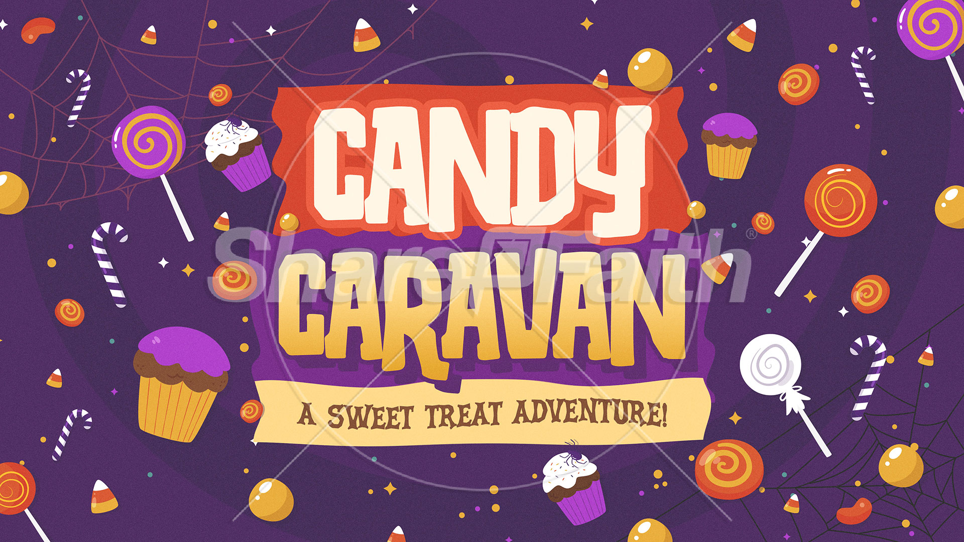 Candy Caravan: Title Graphics