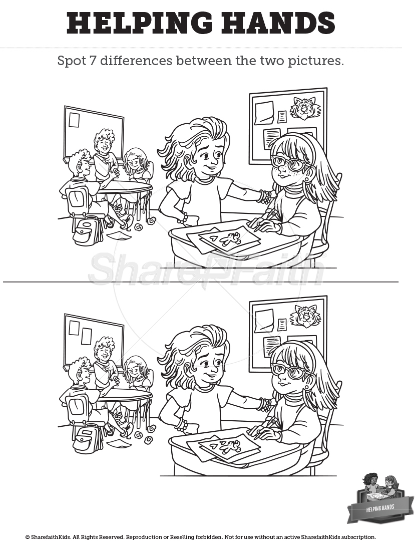Helping Hands: Spot the Difference