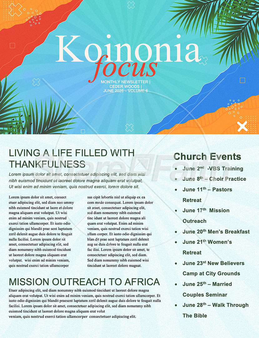 Summer Vibes: Newsletter