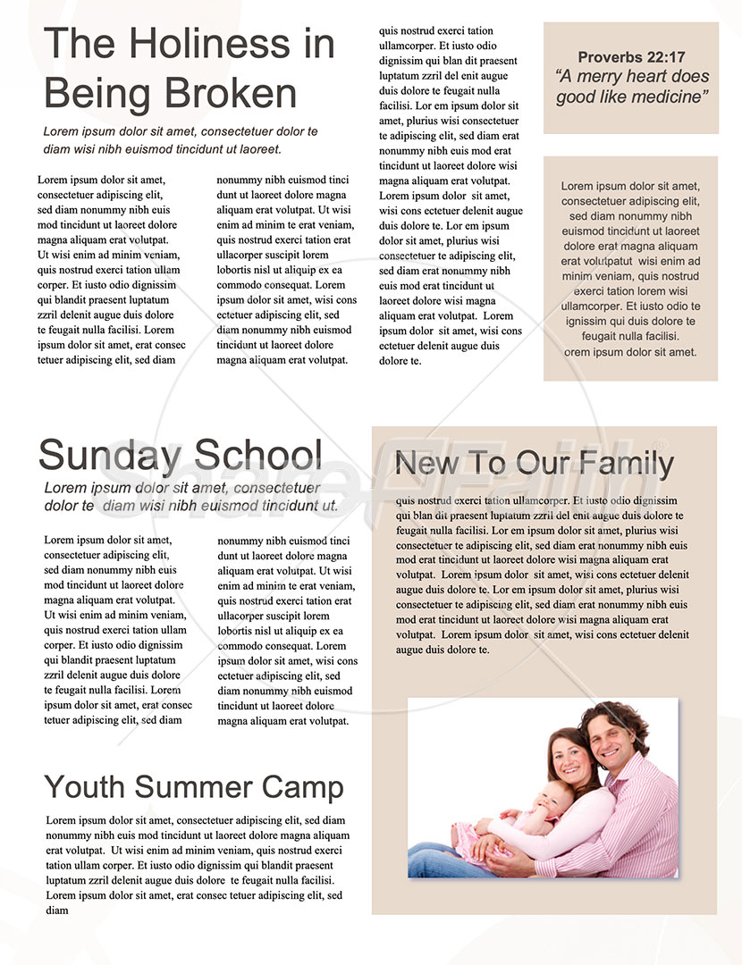 Newsletter Examples Friends ShareFaith Media » Friendsgiving: Newsletter – ShareFaith Media