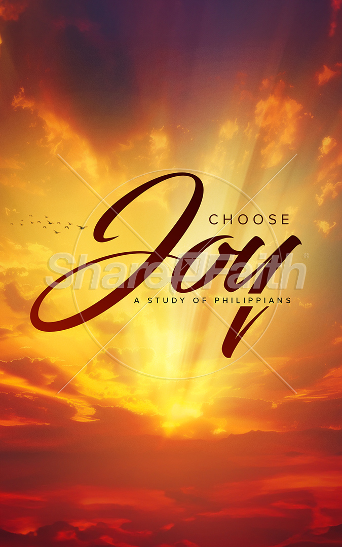 Choose Joy: Bifold Bulletin Cover