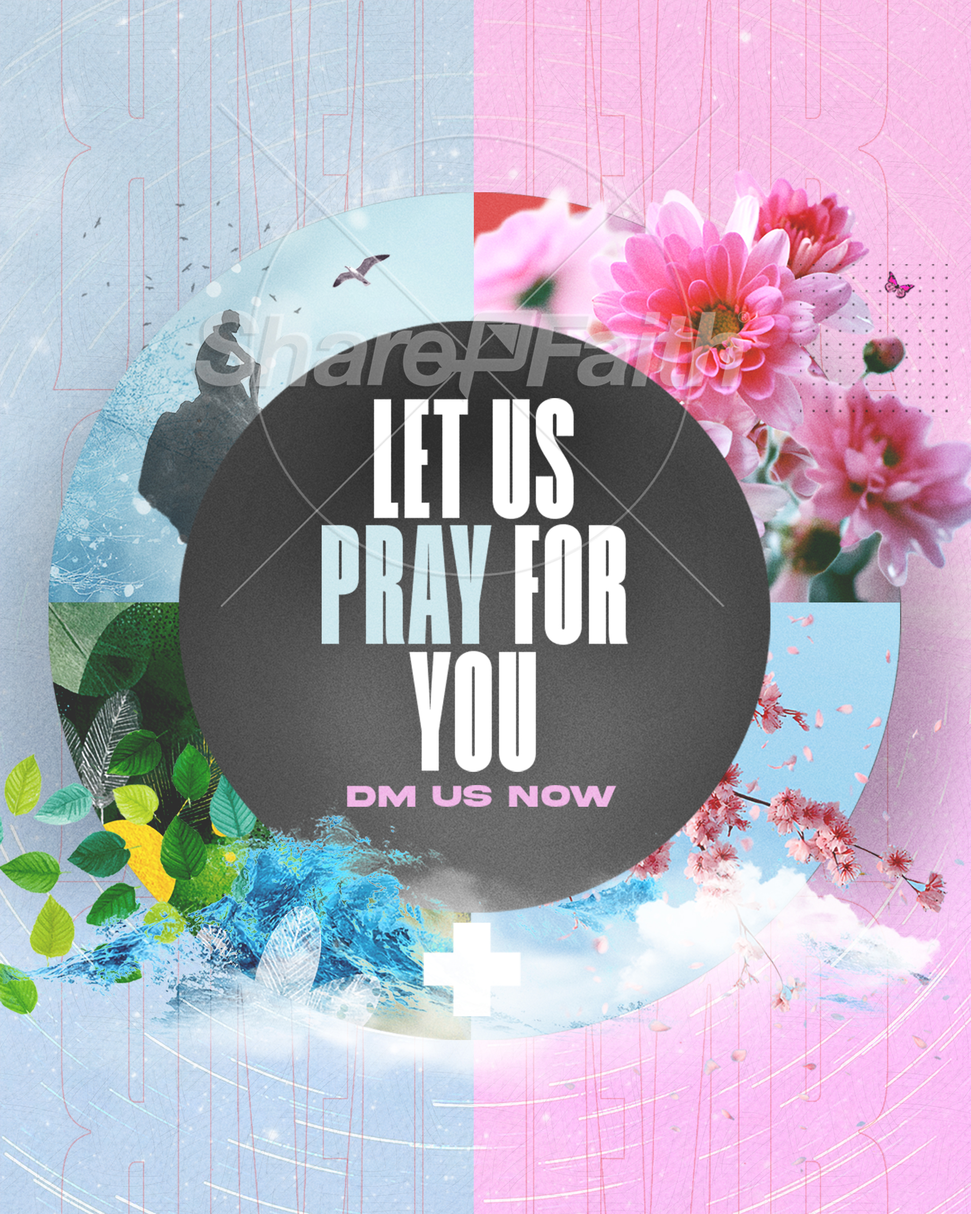 New Mercies Collage Bloom – Prayer: Social Post