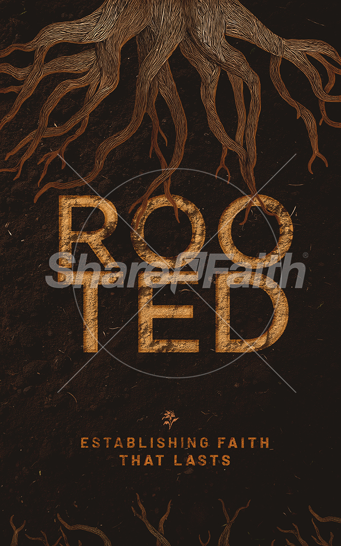Rooted Rustic Roots: Bifold Bulletin Cover