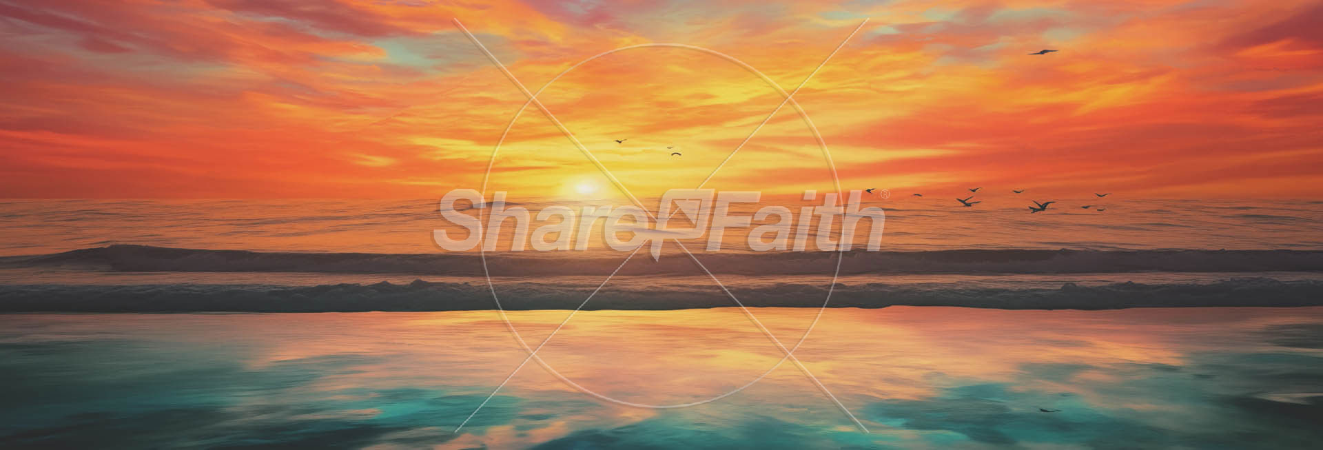Easter Morning Sunrise: Web Graphic