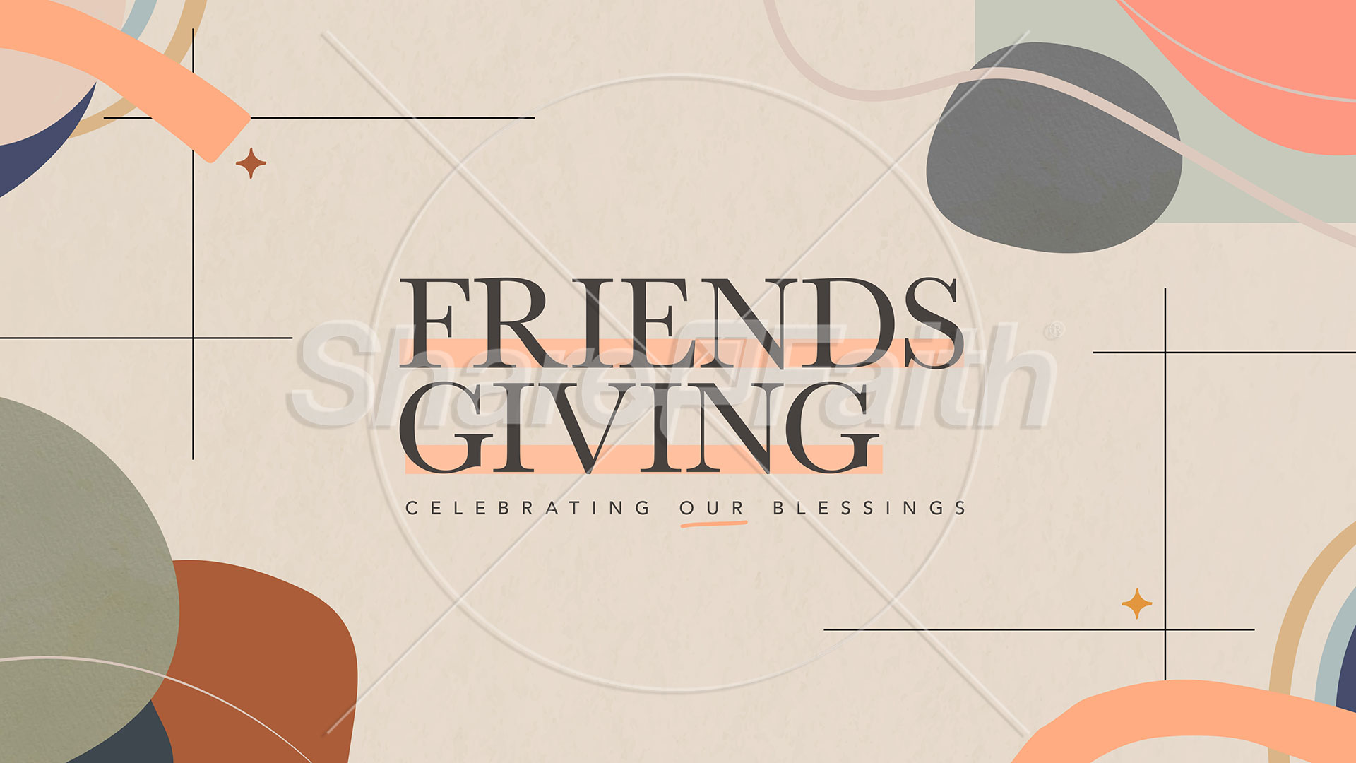 Friendsgiving: Social Media Graphic