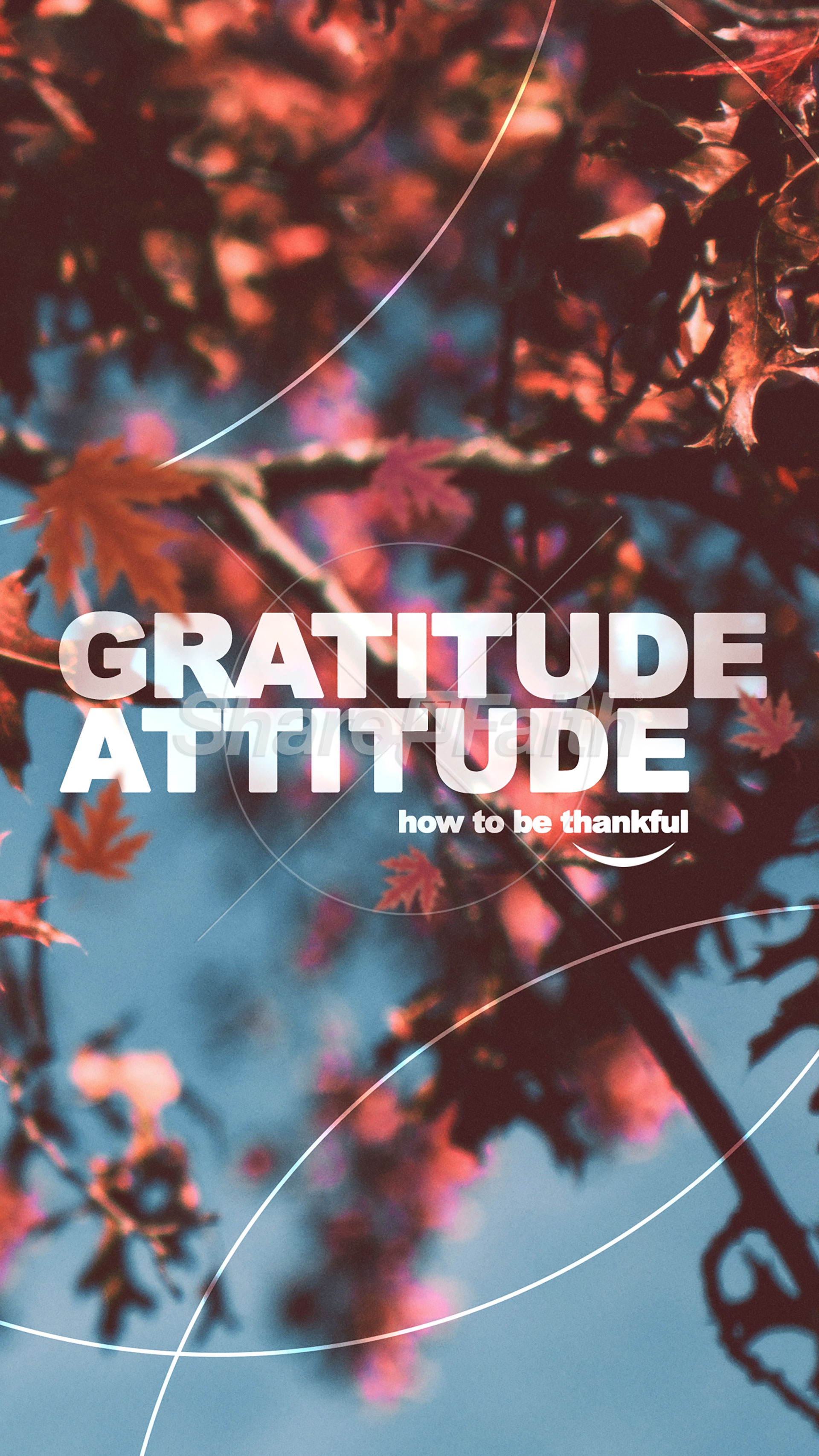 Gratitude Attitude: Social Media Graphic