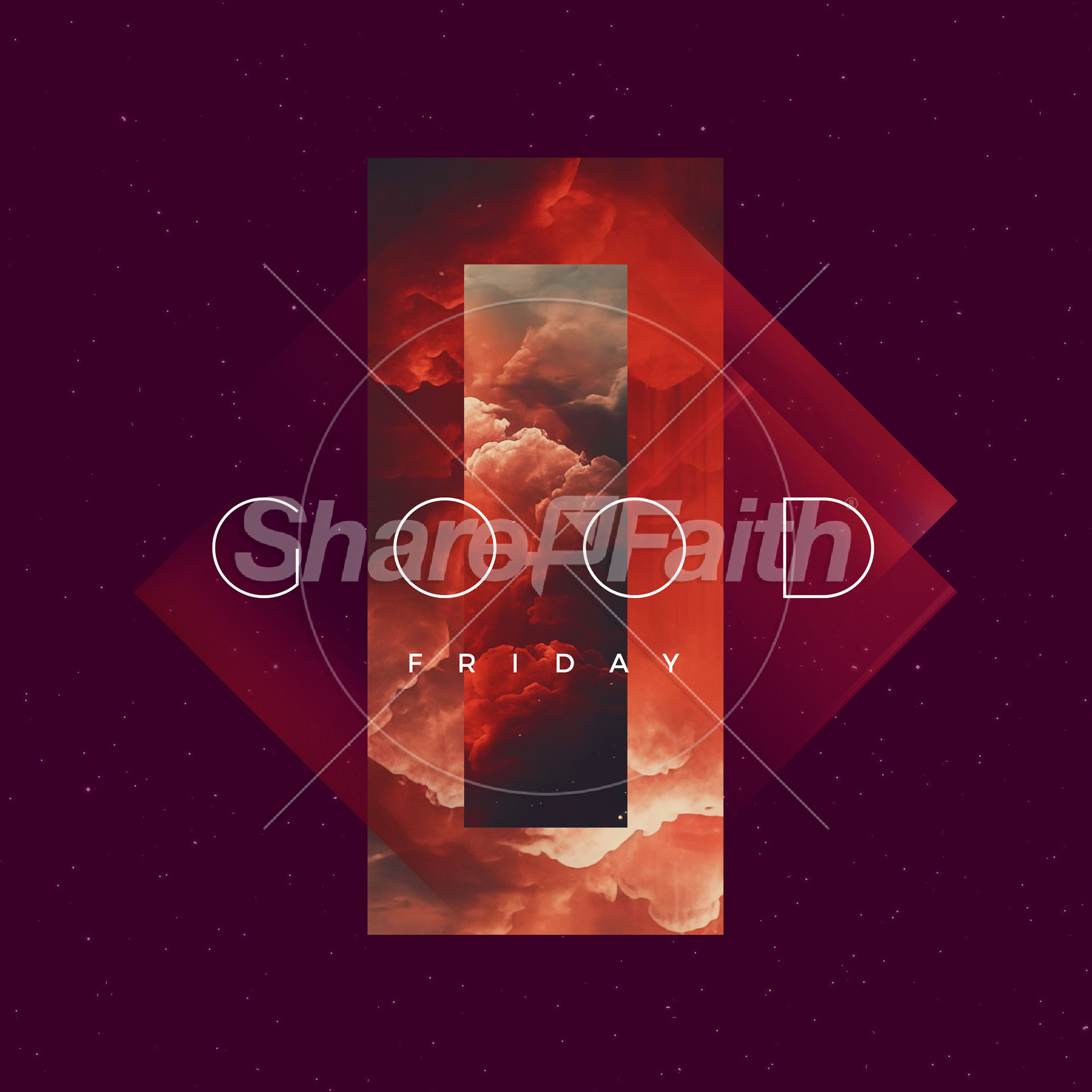 Good Friday Ethereal: Social Media Graphics