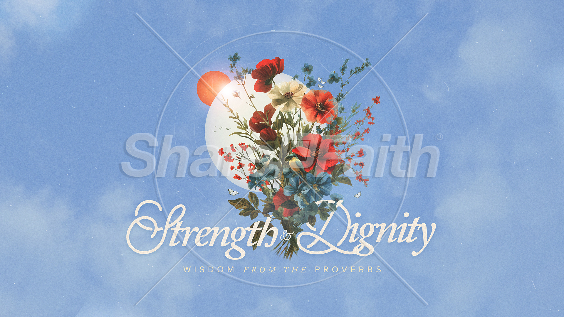Strength & Dignity: Social Media Graphic