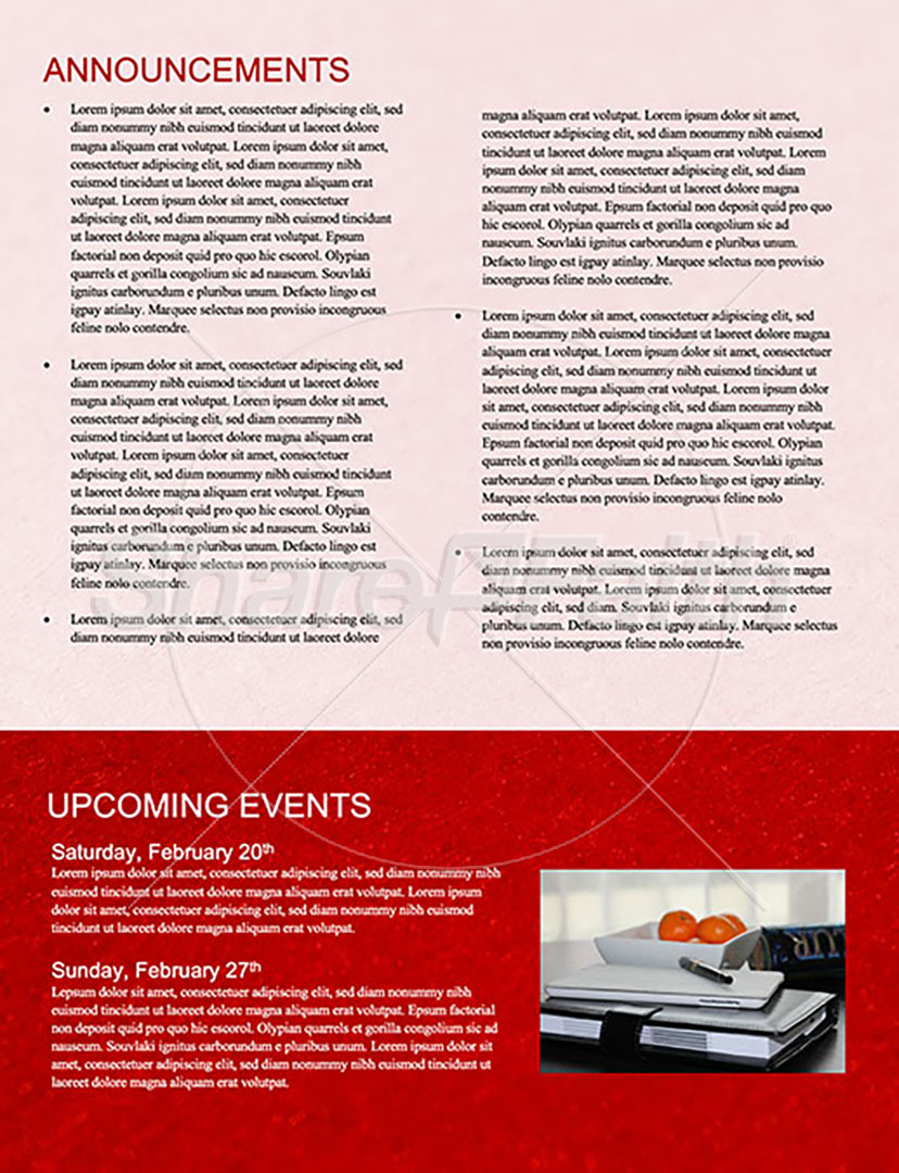 Happy Valentines Day: Newsletter