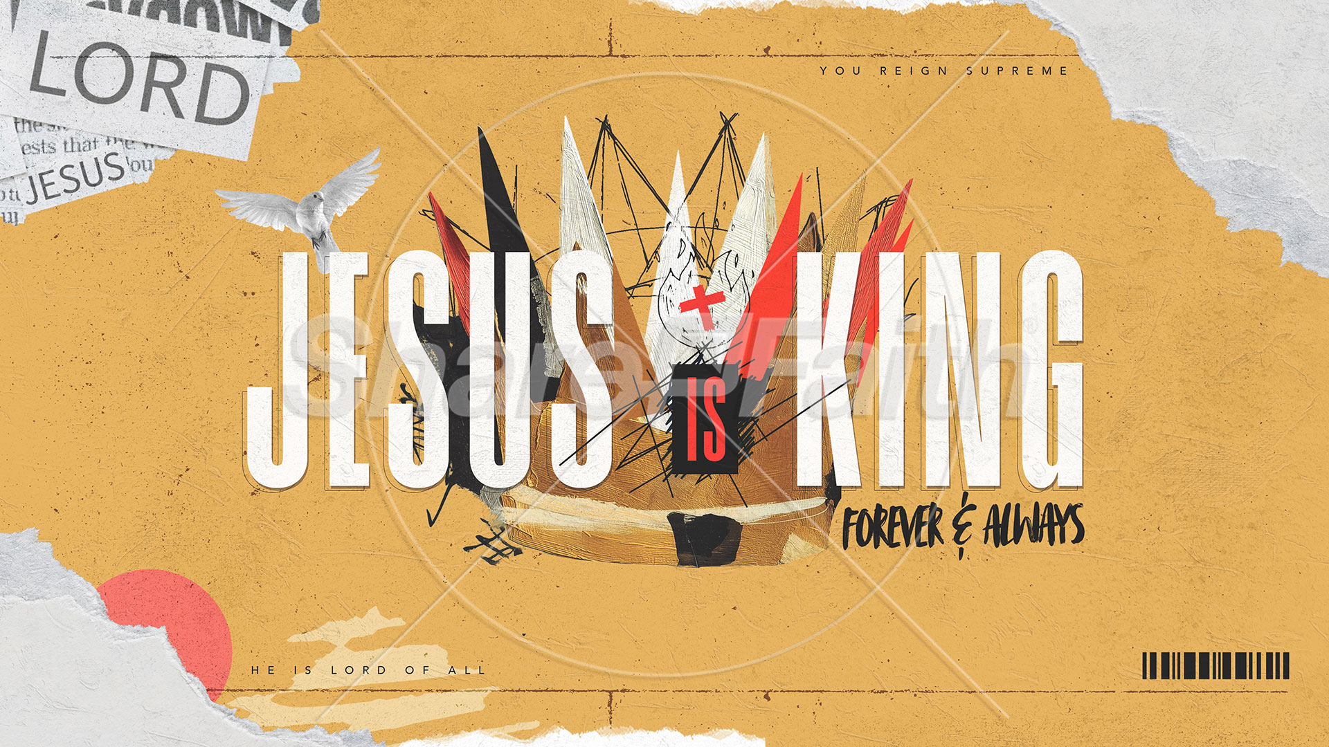 Jesus Is King: Title Graphic