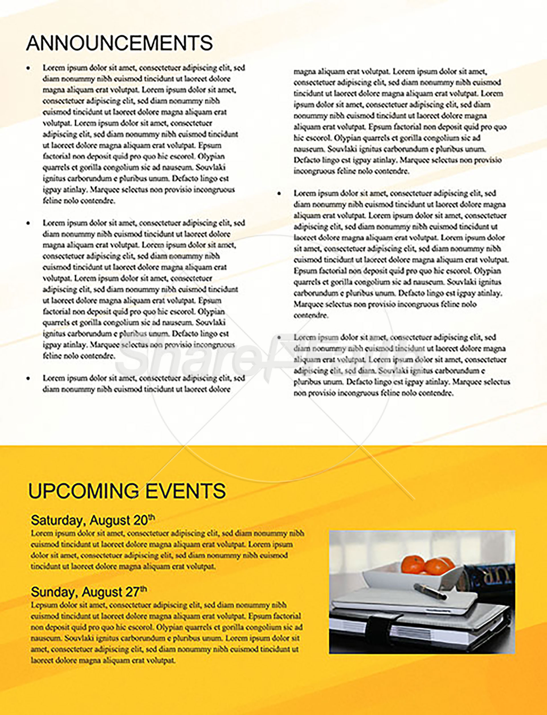 Let’s Go: Newsletter