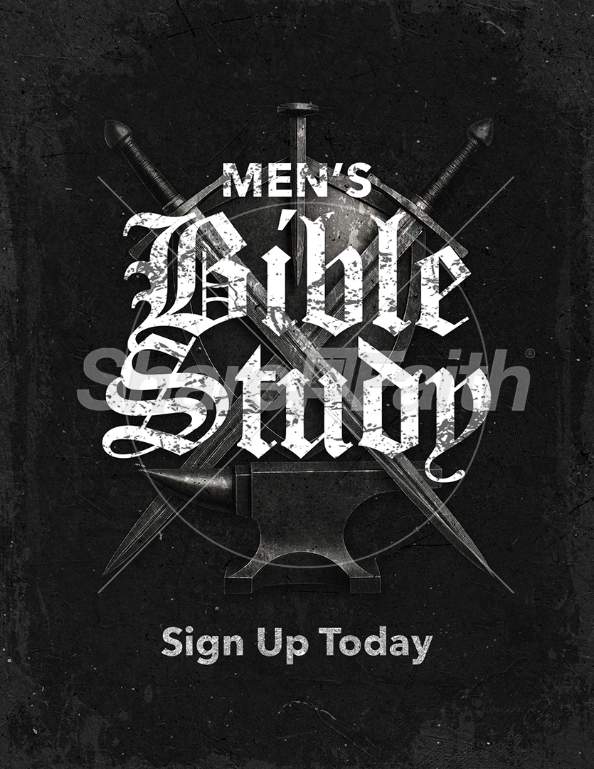 Men’s Bible Study: Flyer