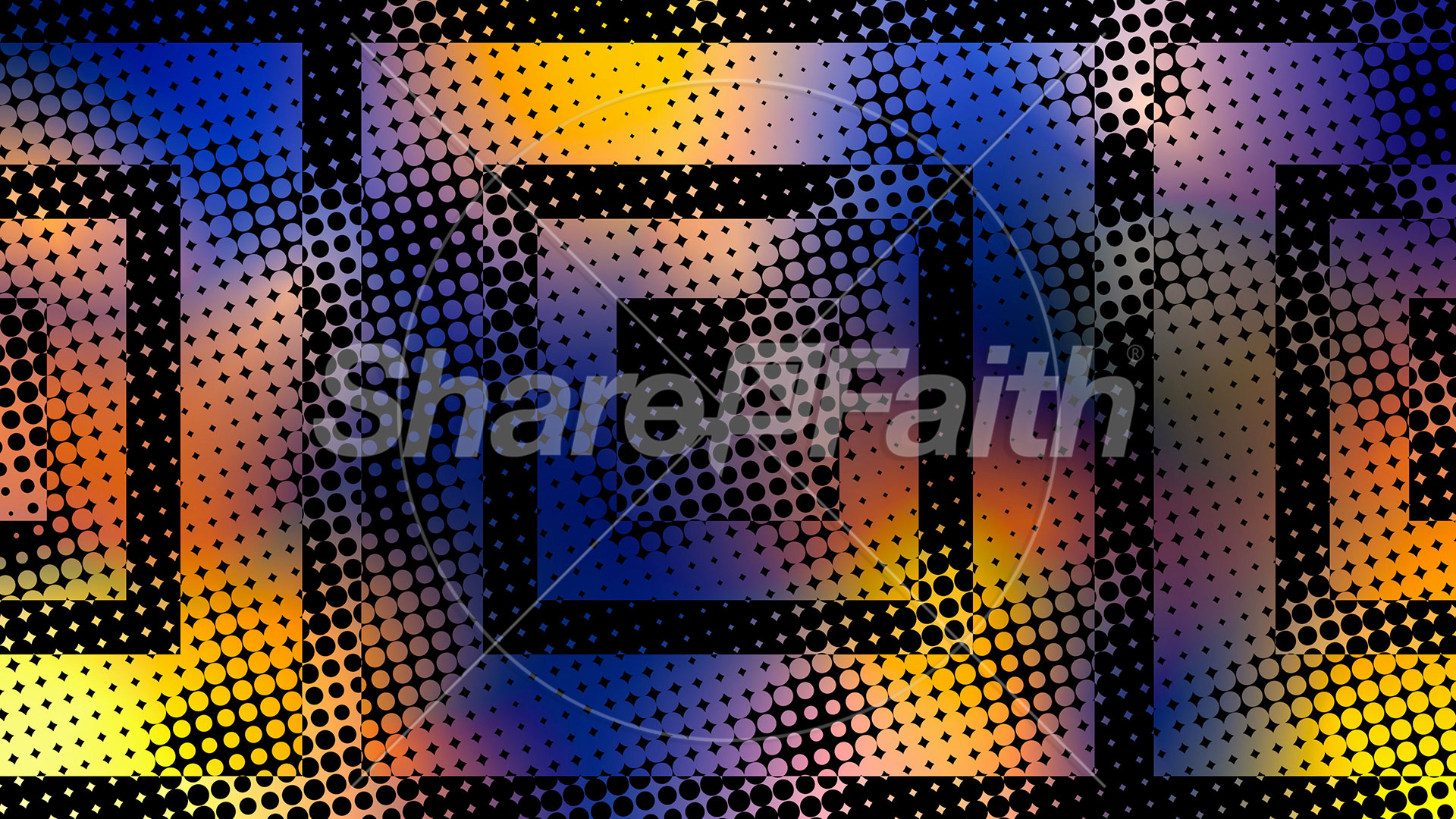 Halftones Gradient Collection: Halftones Gradient 9 Still