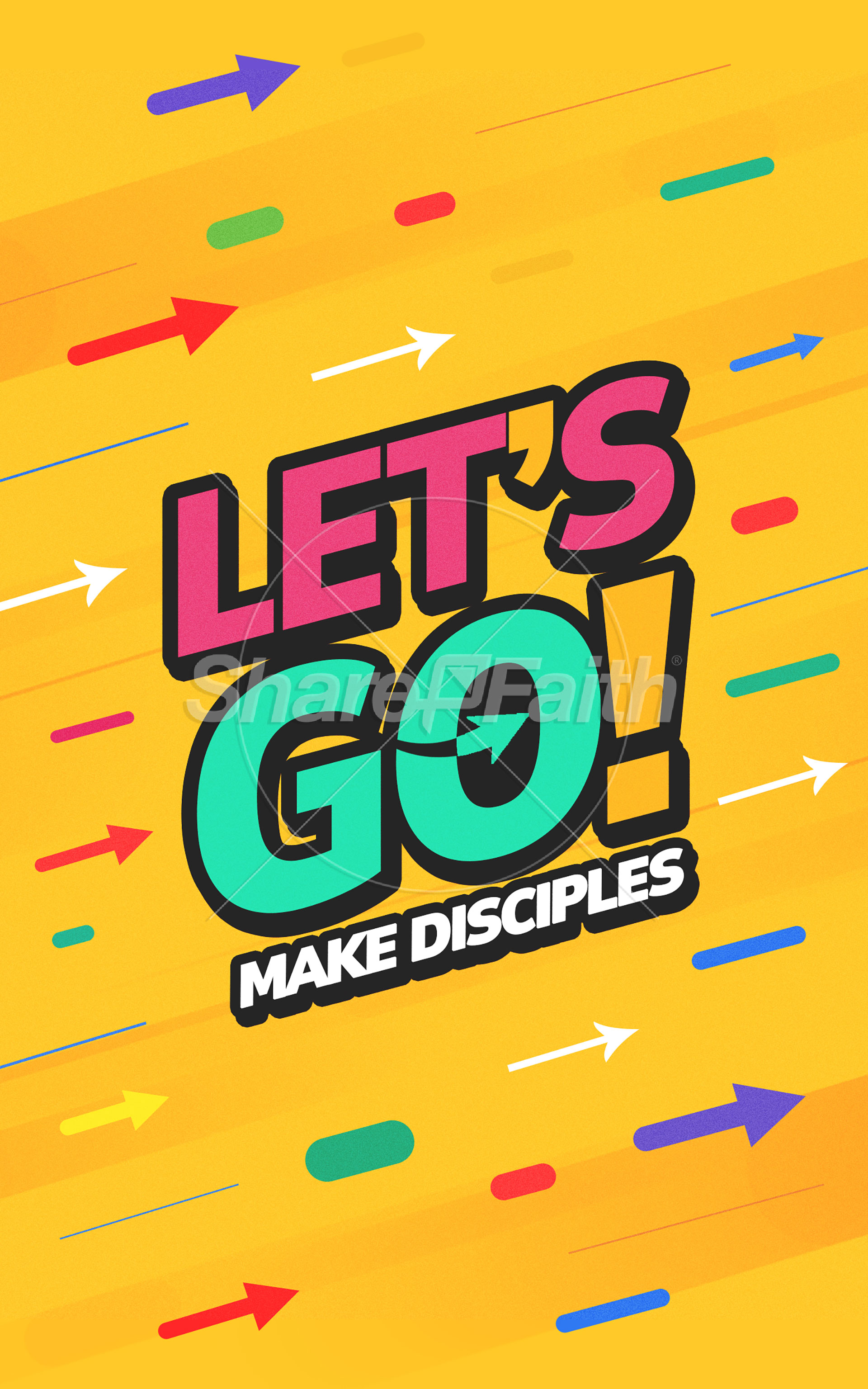 Let’s Go: Bifold Bulletin Cover
