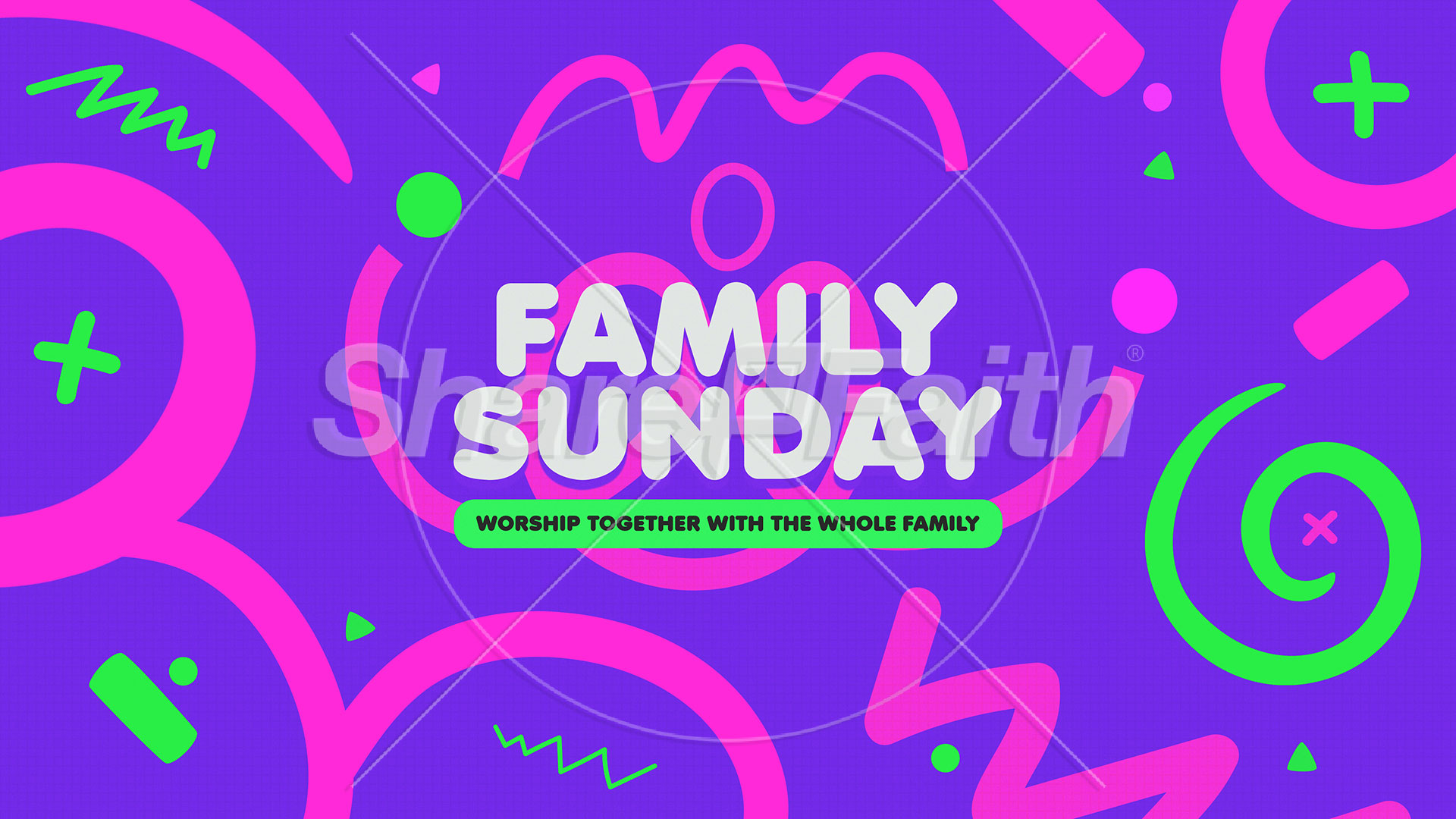 Family Sunday: Social Media Graphics
