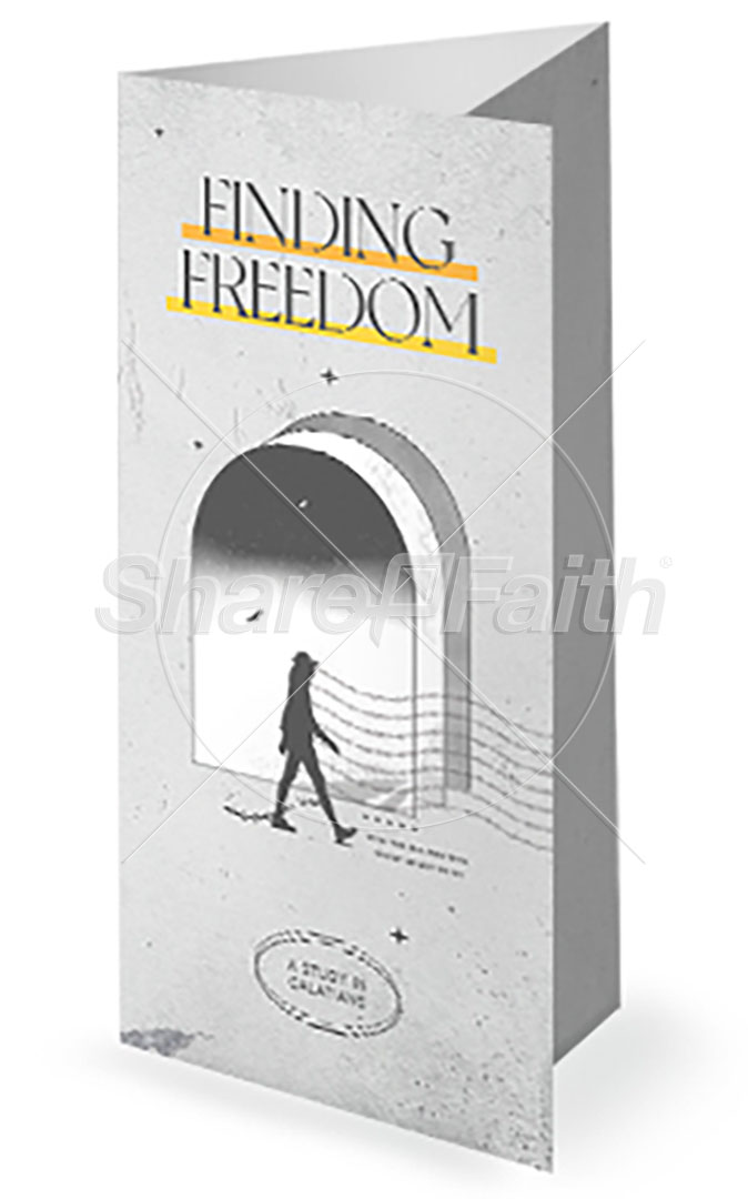 Finding Freedom: Trifold Bulletin Cover