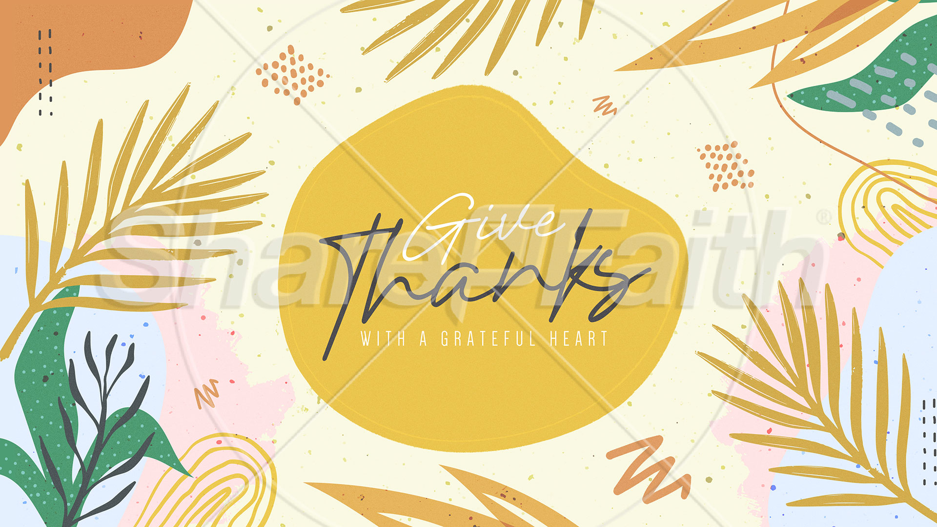Give Thanks: Social Media Graphics