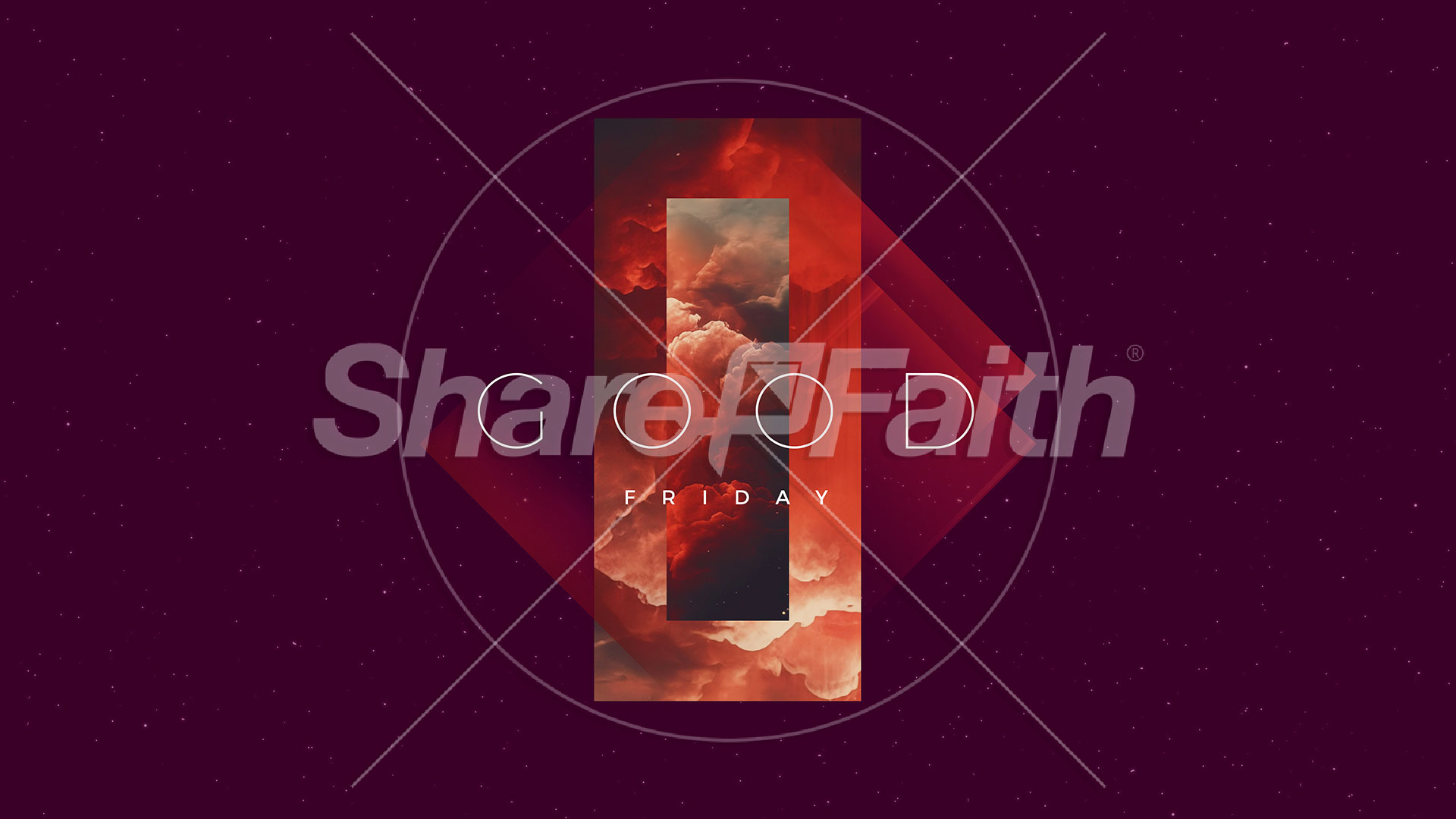 Good Friday Ethereal: Social Media Graphics