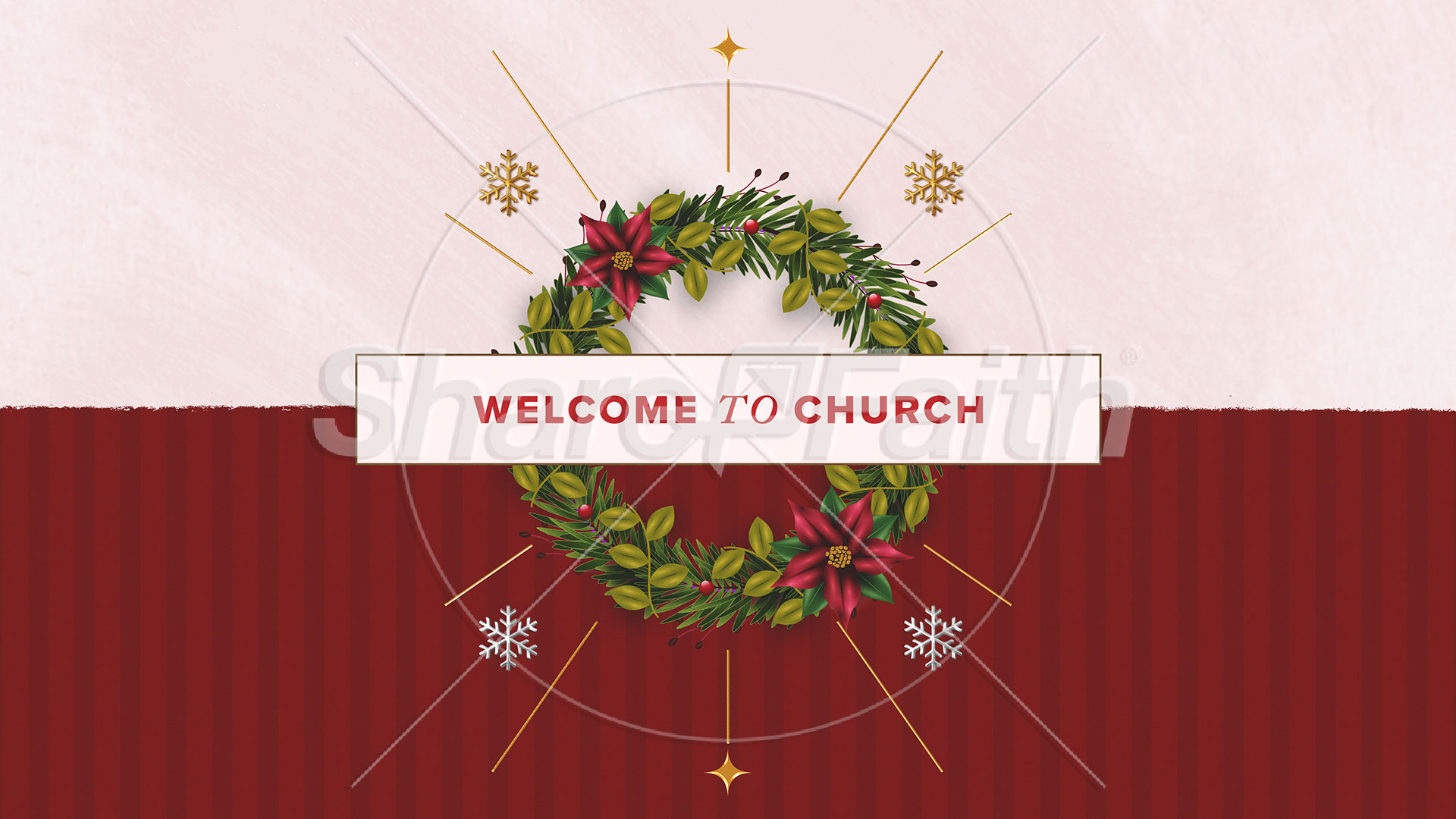 Christmas Prayer Service: Title Graphics