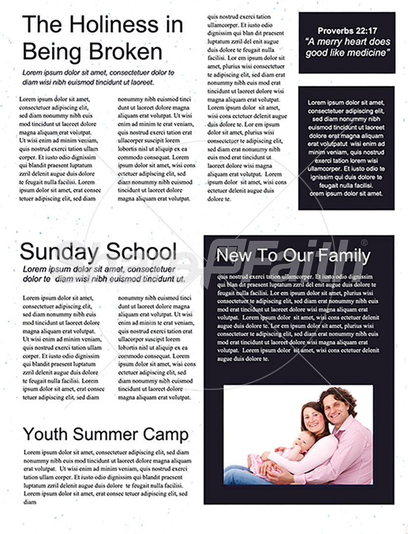 Glory: Newsletter