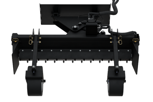 Skid Steer X-Treme Duty Hydraulic Power Rake