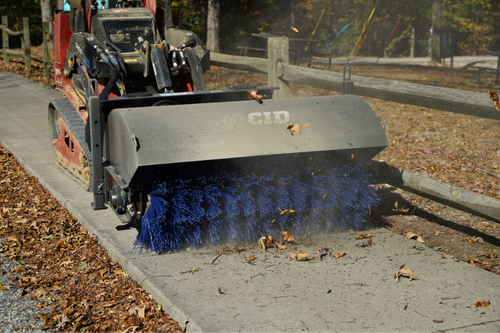 Mini Skid Steer Hydraulic Angle Broom