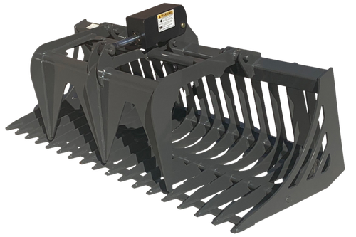 Mini Skid Steer Rock Grapple Bucket