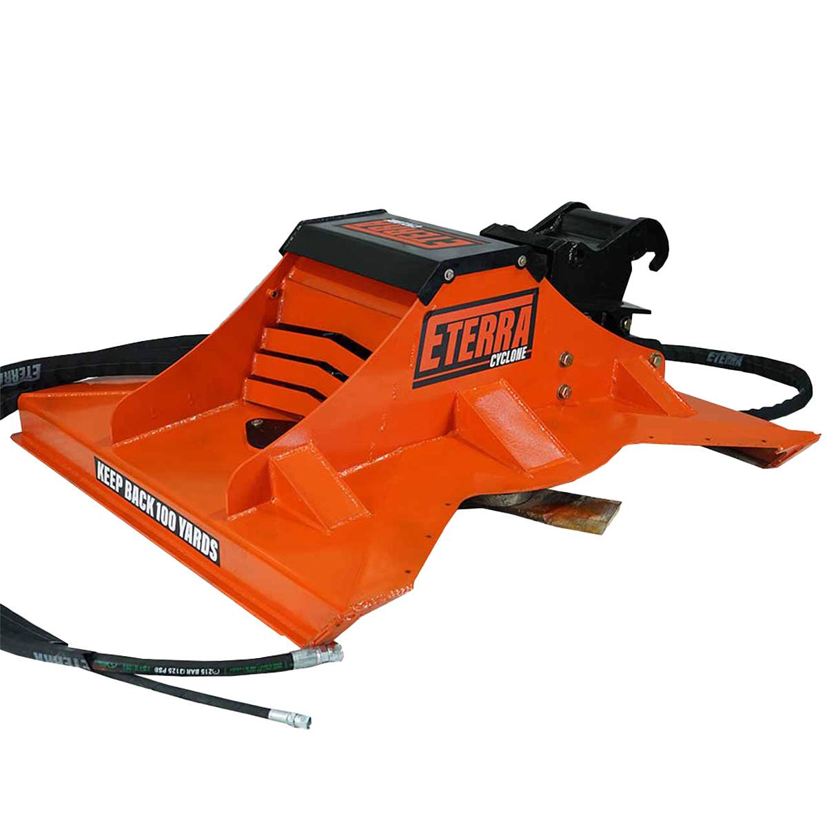 Cyclone Rotary Brush Mower Attachment
