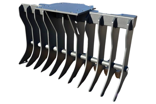 Excavator Root Rake