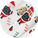 Holiday Pajama Print Santa Milk & Cookies