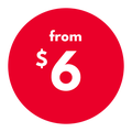 from $6