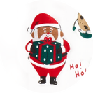 Holiday Pajama Print Santa Milk & Cookies