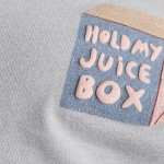 Carbon-brushed jersey