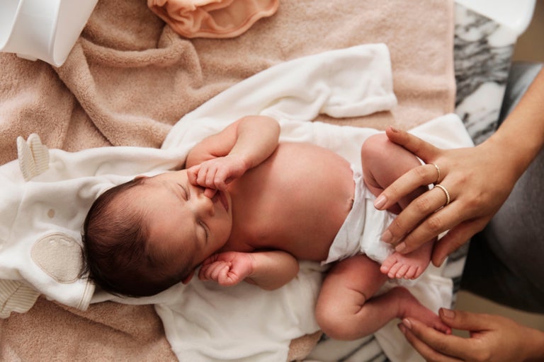 child with mother