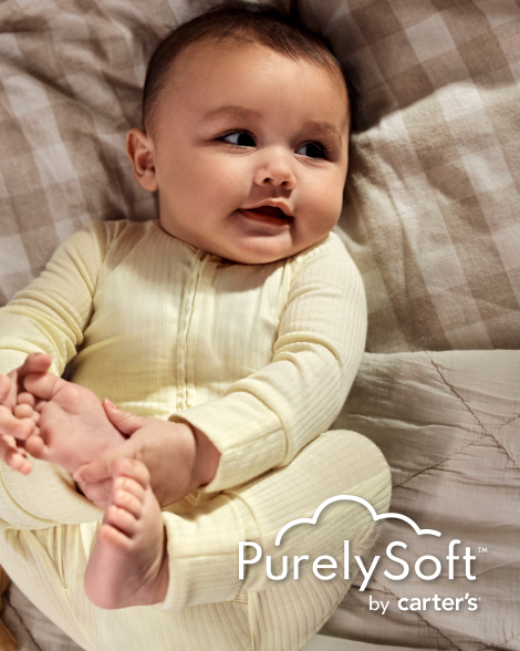 Product video 1 of Baby Girl Pineapple Print 2-Way Zip PurelySoft Convertible Foot Sleep & Play Pajamas - Coral
