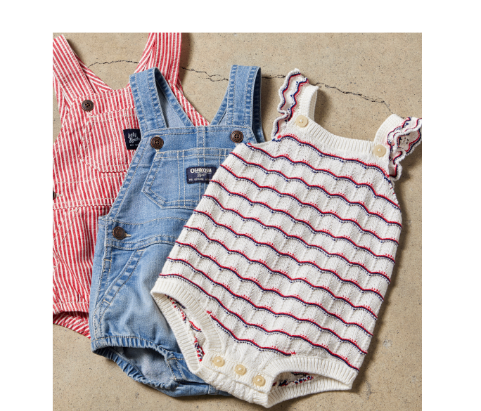 red, white and blue outfits