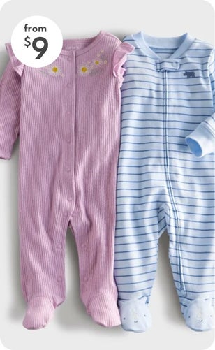 from $9 pajamas