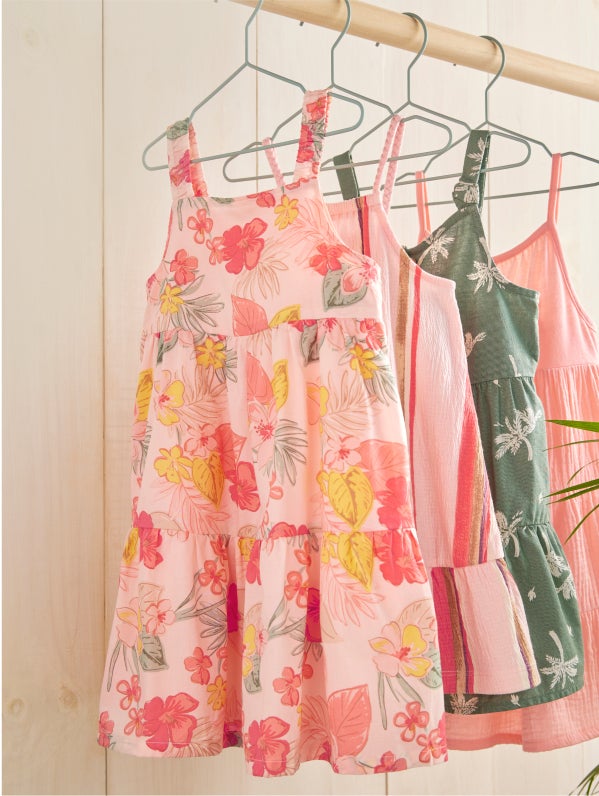 dresses and rompers