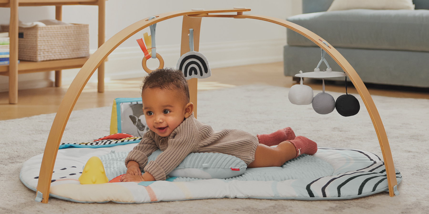 Baby in Activity Gym