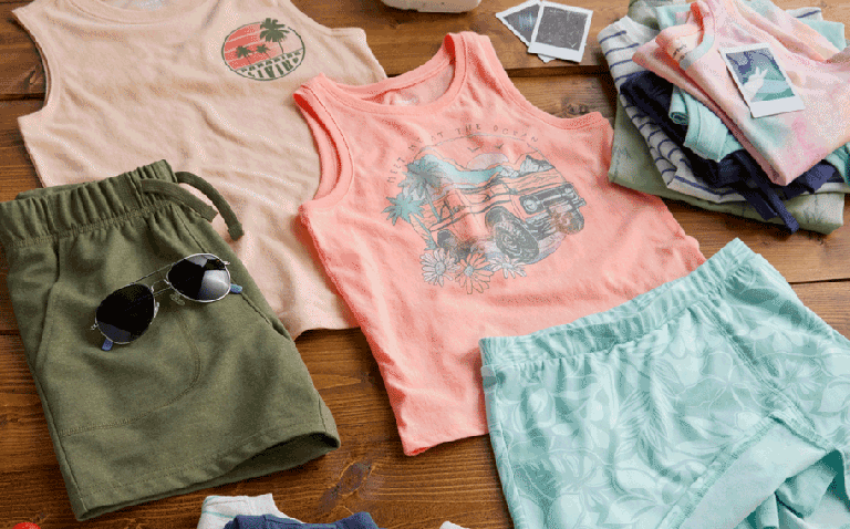 camp packing laydown