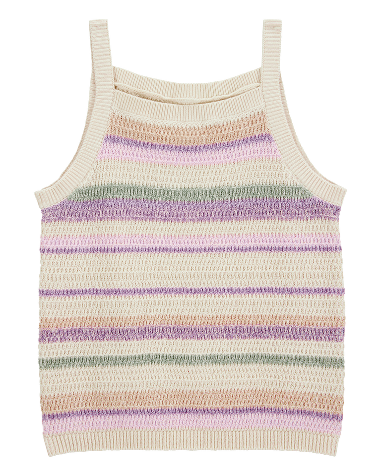 tropical-print style-tank