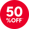 50% OFF*