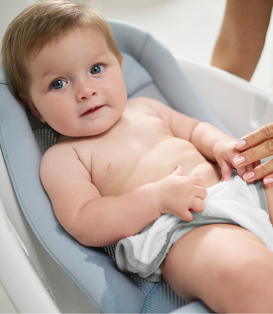 Baby in tub