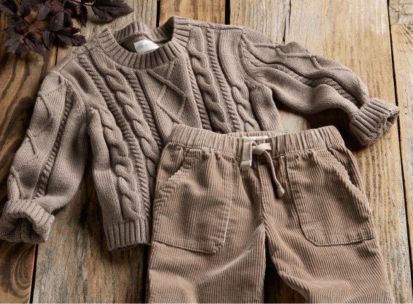 brown tops and bottoms