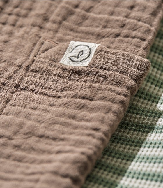 detail shot of clothing fabric