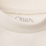 Toddler Otter Print Long-Sleeve Relaxed Graphic Tee - Cream